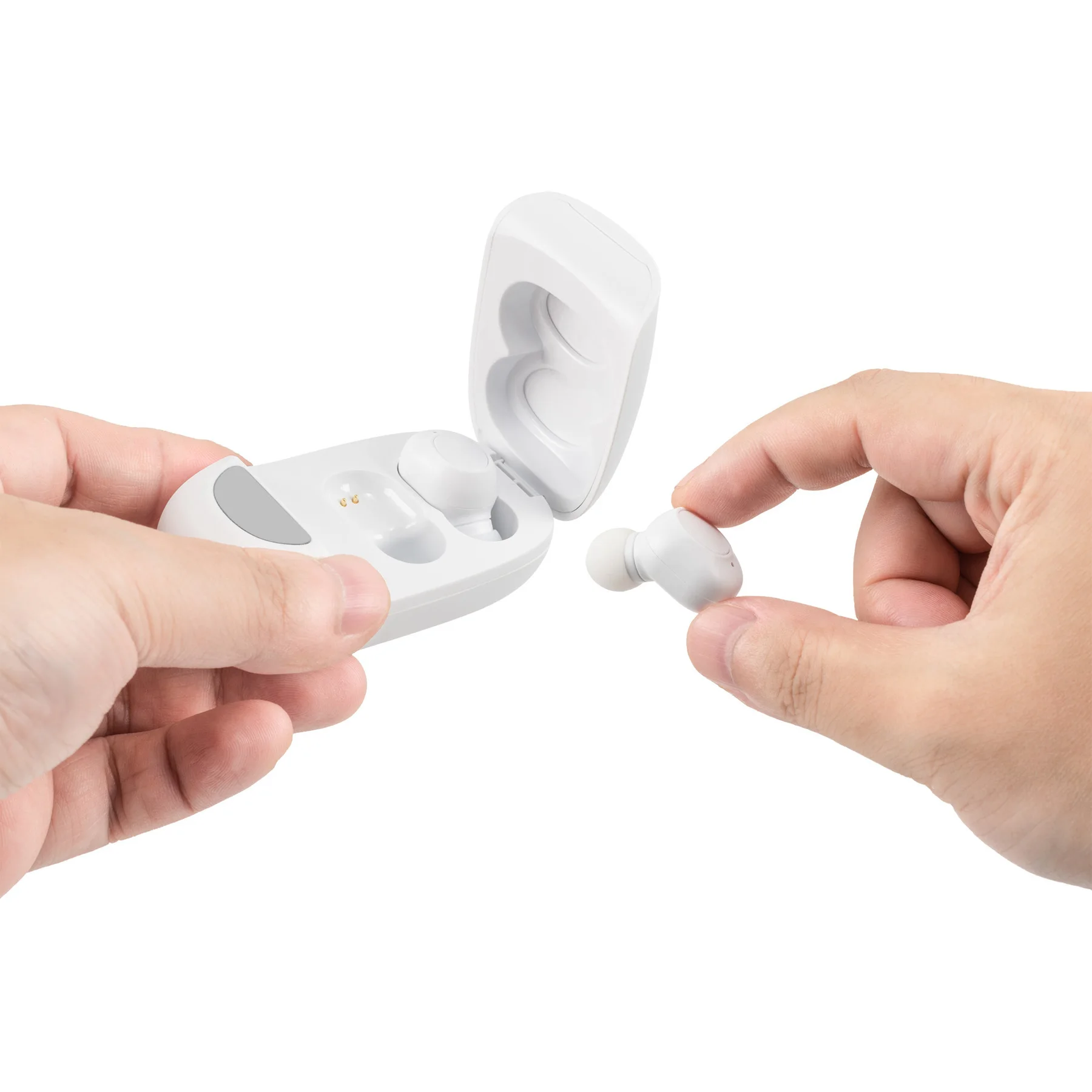 ذكي مساعد الاستماع سماعات بلوتوث قابلة للشحن الحد من الضوضاء معززات سماعات الأذن الصوتية لكبار السن هدية