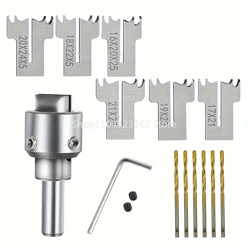 16Pcs Wooden Ring Drill Multifunctional Wooden Thick Ring Machine for Making Wooden Rings and Jewelry