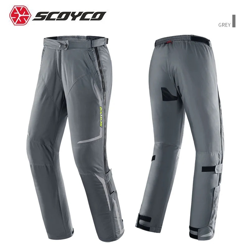 

Autumn Winter Windproof Warm SCOYCO Motocross Motorcycle Racing Pants Prevent Cold Quickly Put On Take Off Moto Motorbike Pants