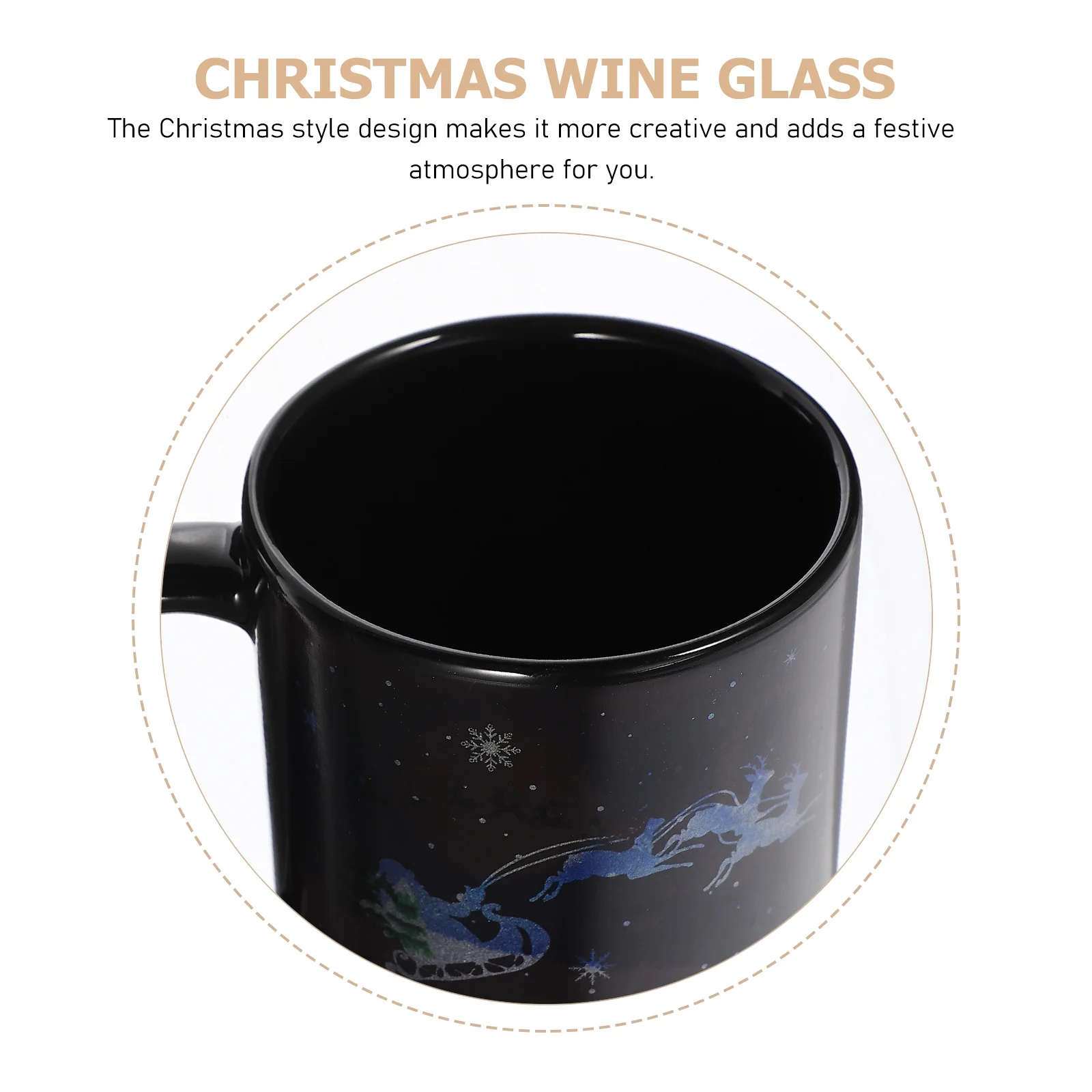 

Snowman Color Changing Christmas Mug Ceramic Heat Sensitive Coffee Tea Milk Milk Cup Holiday Decoration Snowman Cereal Mug