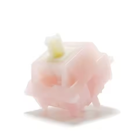 MMD Princess Silent Pink Switch 5 Pin Linear 32g Switches 21mm Hot Swap for Mechanical Keyboard Gaming Custom Spring Lubricated