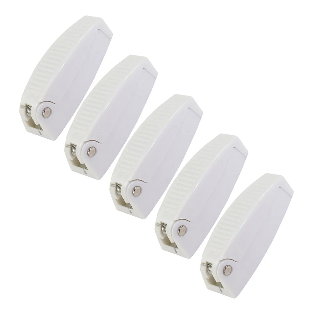 

5Pcs Baggage Door Clips for Strong Durable Plastic Spring Loaded Trailer Cargo Door Catch Latch Holder