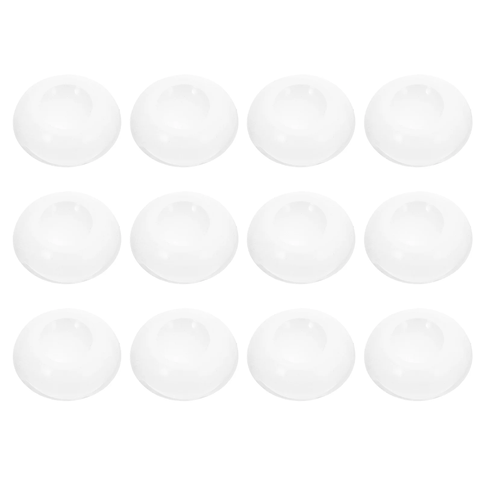 

12Pcs Silicone Door Bumper Wall Protector - Anti Slam Impact Resistant Bumpers for Door Handle Stopper Noise Reduction Wall