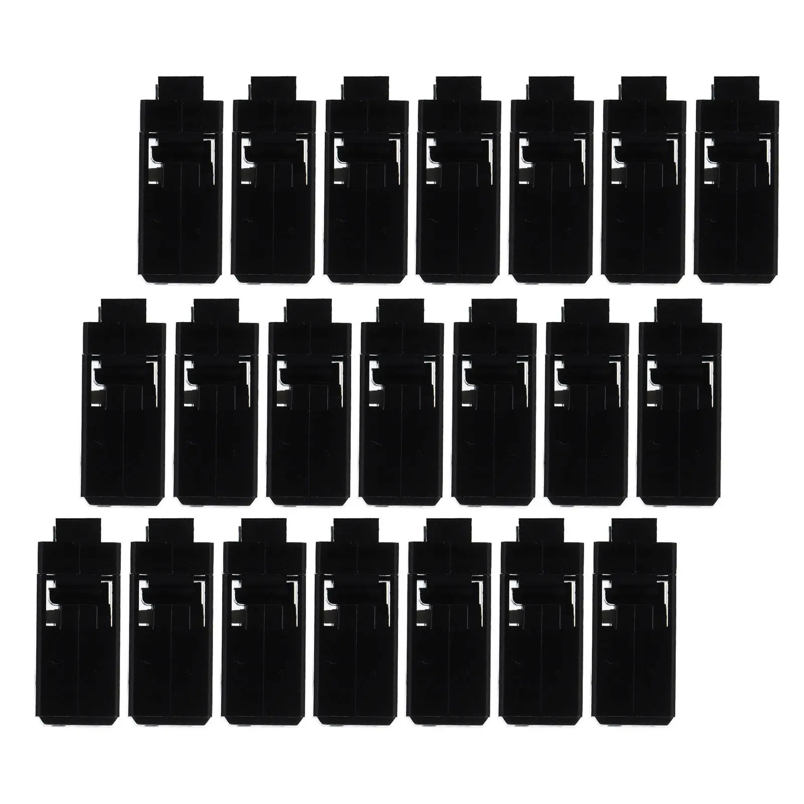 100Pcs Trash Can Lock Buckles Universal Lid Replacement Clips Push Button Latch Secure Garbage Bin Lid Lock Indoor Kitchen