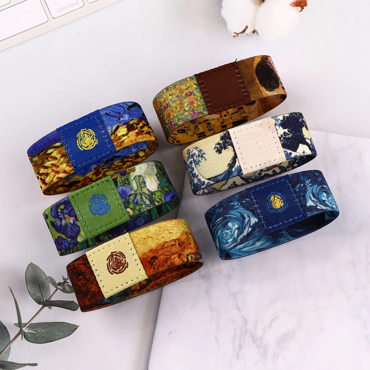 الفن موجات سوار للنساء الرجال السماء الزرقاء مطاطا الرياضة معصمه أساور الموضة مجوهرات اكسسوارات الهدايا #5