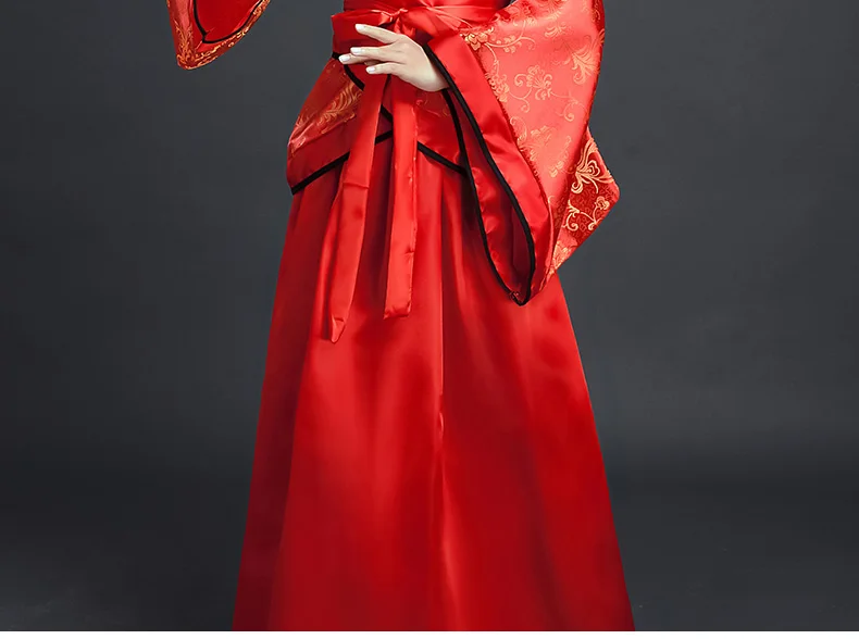 Traditionelle chinesische Kostüme für Mädchen, Kinderkimono, traditionelle ethnische Fächer, Schülerchor-Tanzkostüme, Hanfu, Neu 2025 – Detail 3