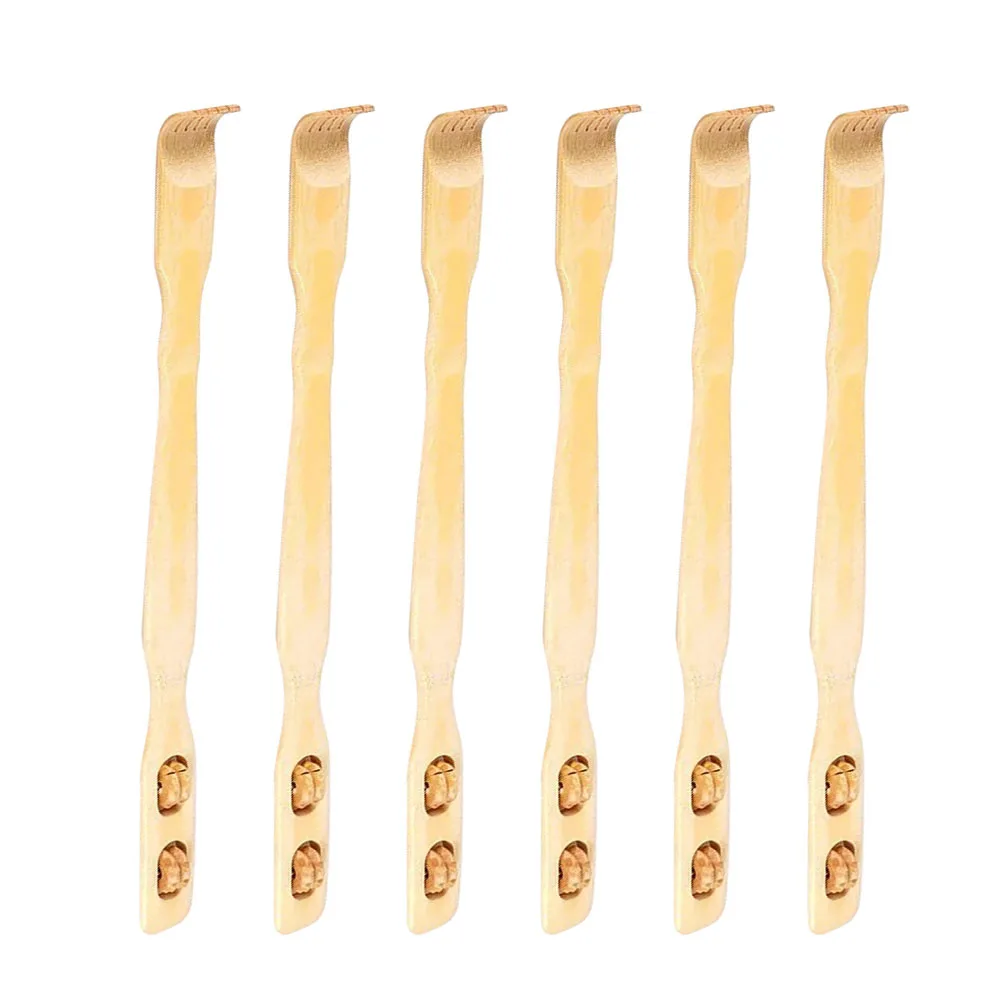 6 قطعة أداة تدليك الظهر بحرفية ممتازة محمولة وفعالة لتخفيف الحكة ومخلب خدش الظهر