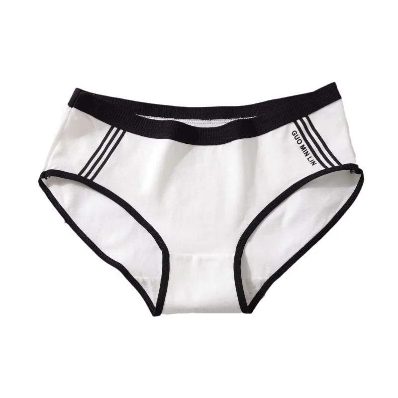 Women Cotton Panties Briefs Students Sexy Sports Pants Seamless Solid Lingerie Beathable Underwear Femme Girls Women's Intimates