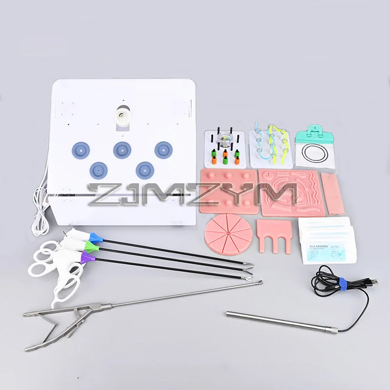 Laparoscopy Surgery Training Box Laparoscopic Simulator Trainer with 1080P HD Camera