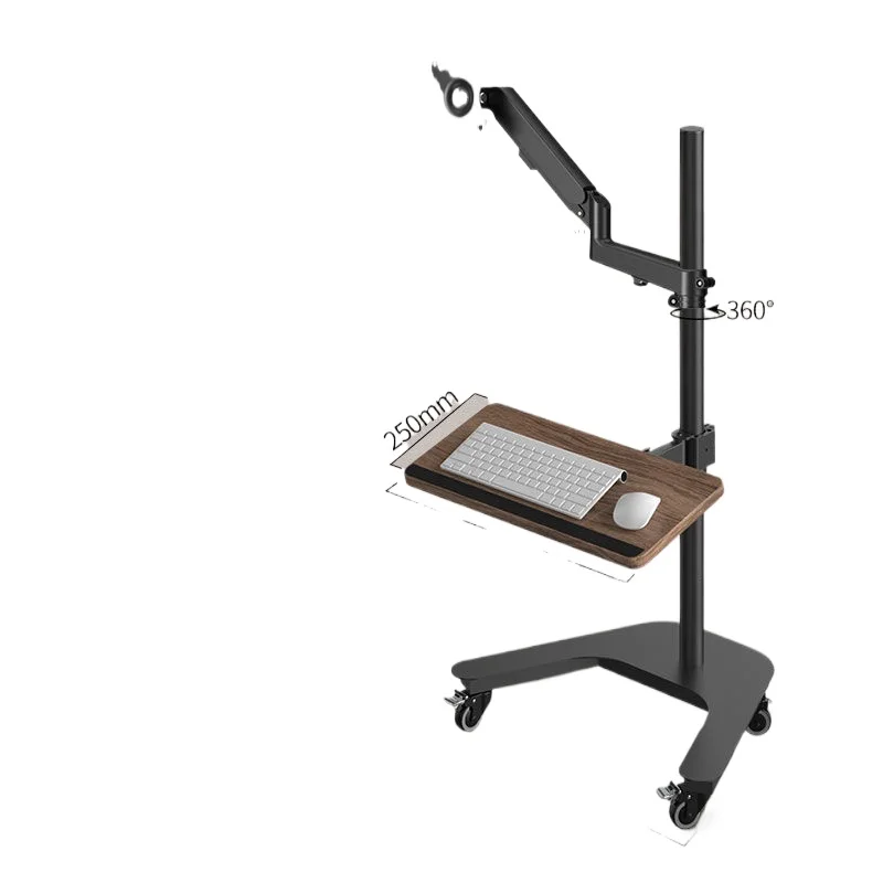 

Universal non-punching monitor floor bracket