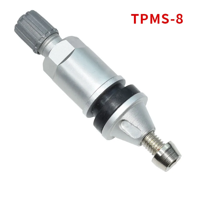 4 szt. Aluminiowe zaworki TPMS do opon, zestaw naprawczy czujników systemu monitorowania ciśnienia w oponach, do Geely Chevy — zdjęcie 5