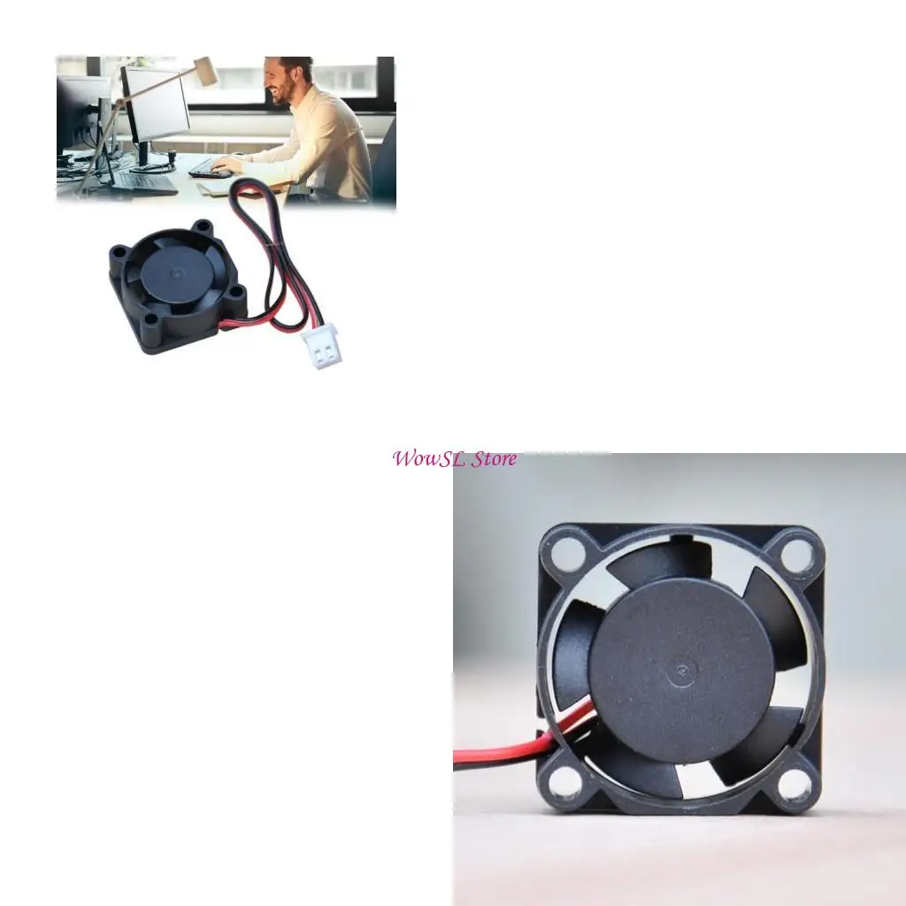 

2510 Micro Fan DC5V 12V 24V безмолвного охлаждающего вентилятора для улучшения охлаждения на графических картах HX5E