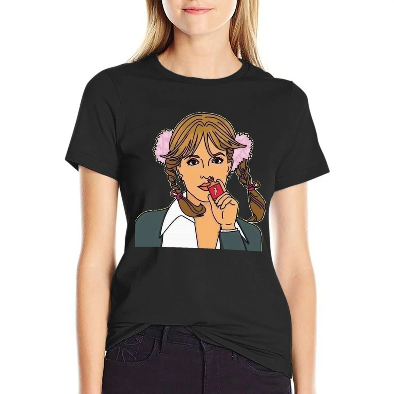 Sniff the Poppers T-Shirt aesthetic clothes anime clothes plus size tops tshirts woman