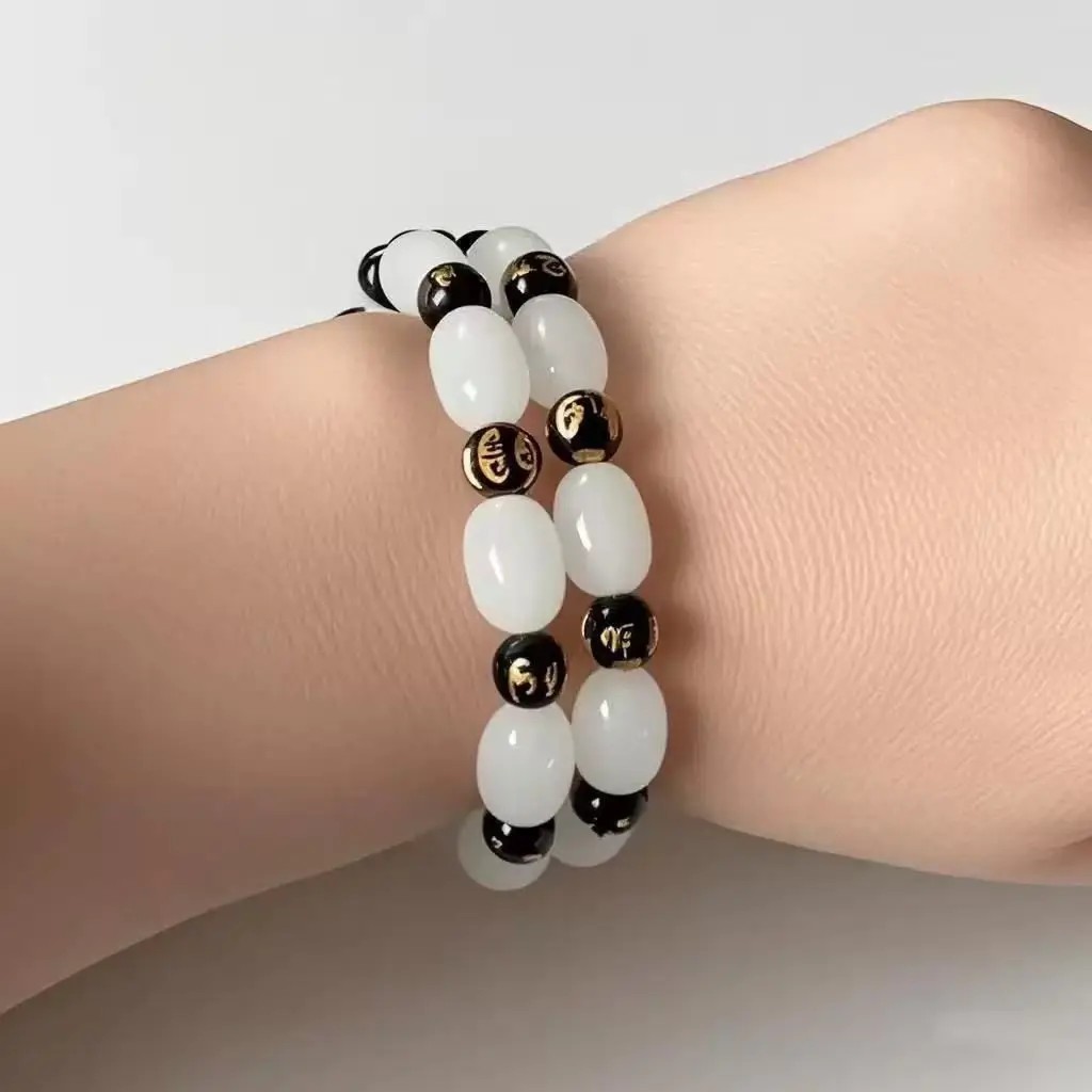 Бусины-ведра-из-белого-нефрита-универсальная-шестизначная-мантра-браслет-четки-в-этническом-стиле-модные-мужские-и-женские