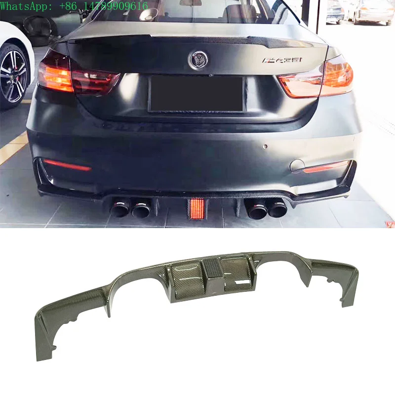 Complete OEM Facelift Conversion & Custom BuildF32 F33 Upgrade M4 Rear Diffuser F32 Carbon Fiber Diffuser For 4 Series Upgrade