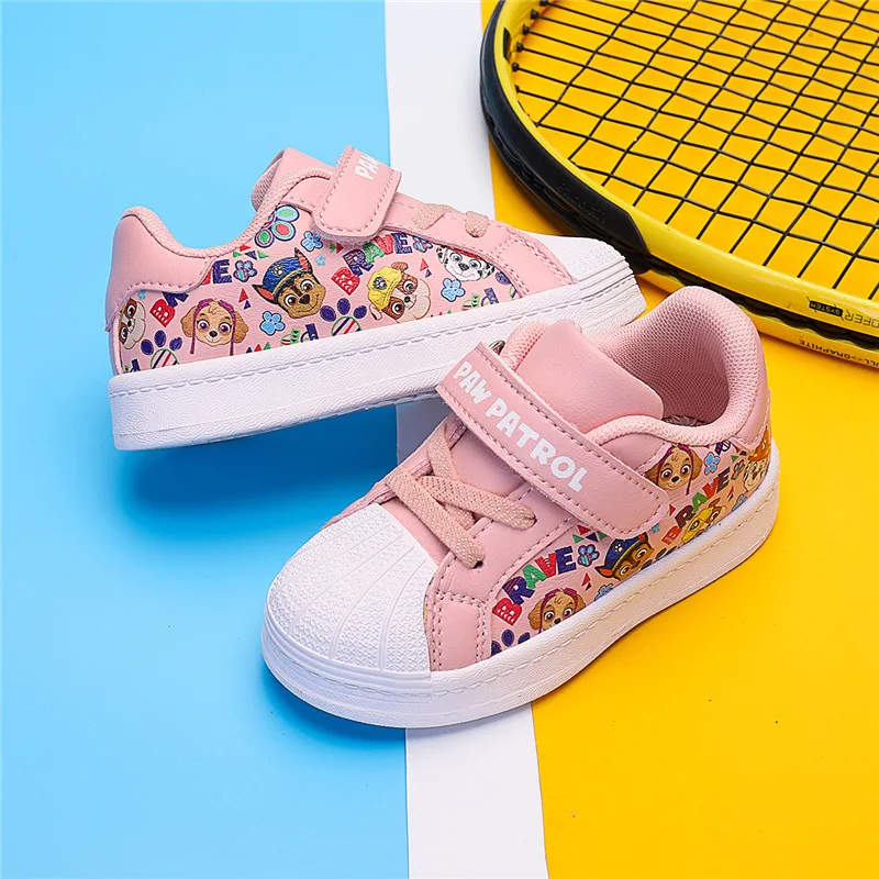 Paw Patrols Sneakers Anime Figures Chase Marshall Skye Cosplay Children Casual Sport Shoes Fashion Toddler Baby Girls Boys Shoes