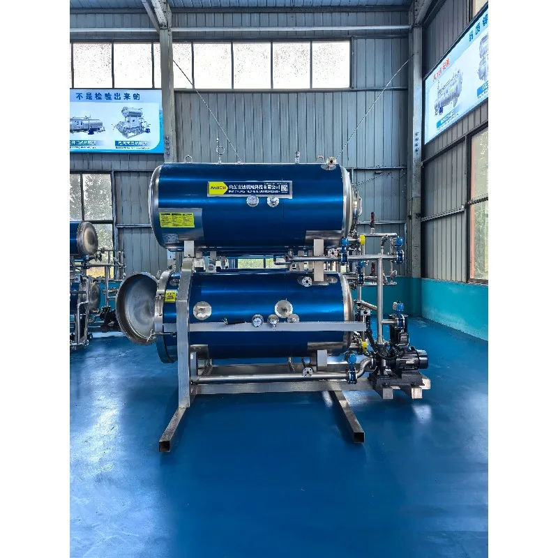 Energy Saving Steam Sterilization Kettle for Canned Soup / Ready to Eat Meals Customized