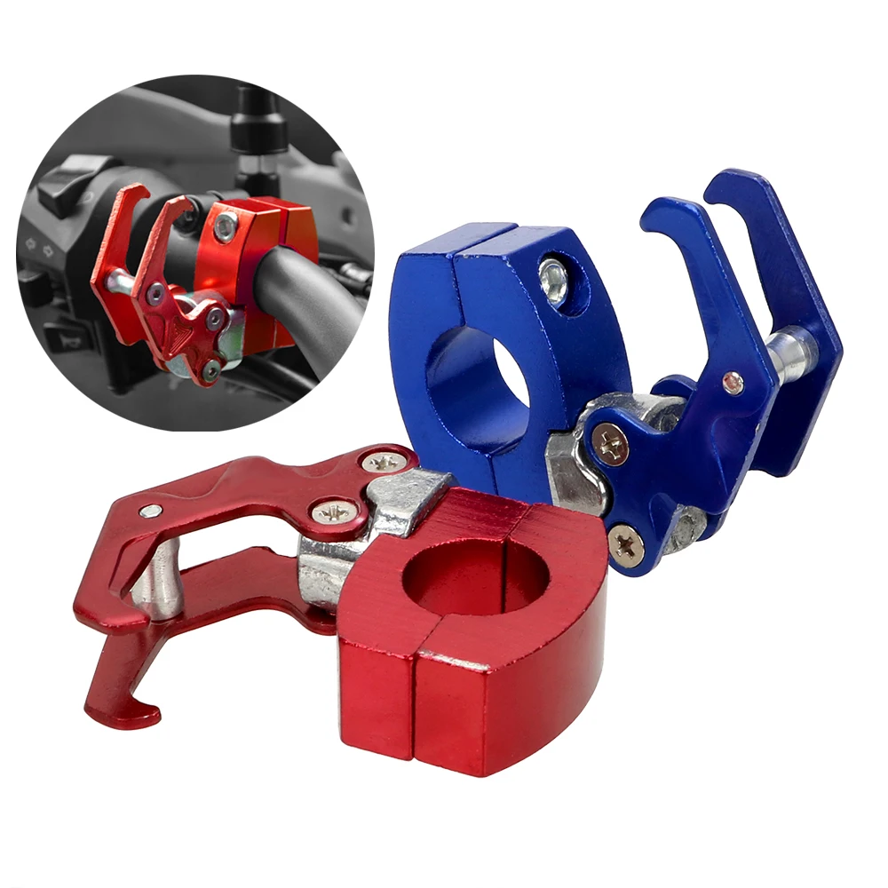 الأمتعة حقيبة شماعات 4 ألوان دراجة نارية دراجة هوك حقيبة التخزين حامل حمل سهلة التركيب سبائك الألومنيوم موتو الملحقات #2