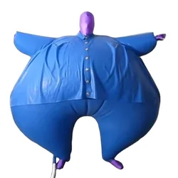 design multicolor inflatable suit for role play