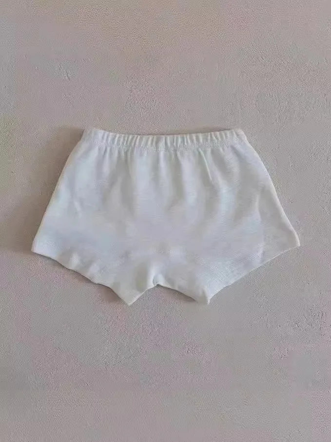 2024 Sommer neue Baby ärmellose Kleidung Set Baby Boy Girl Weste Shorts 2 stücke Anzug Baumwolle Kleinkind solide vielseitige Outfits