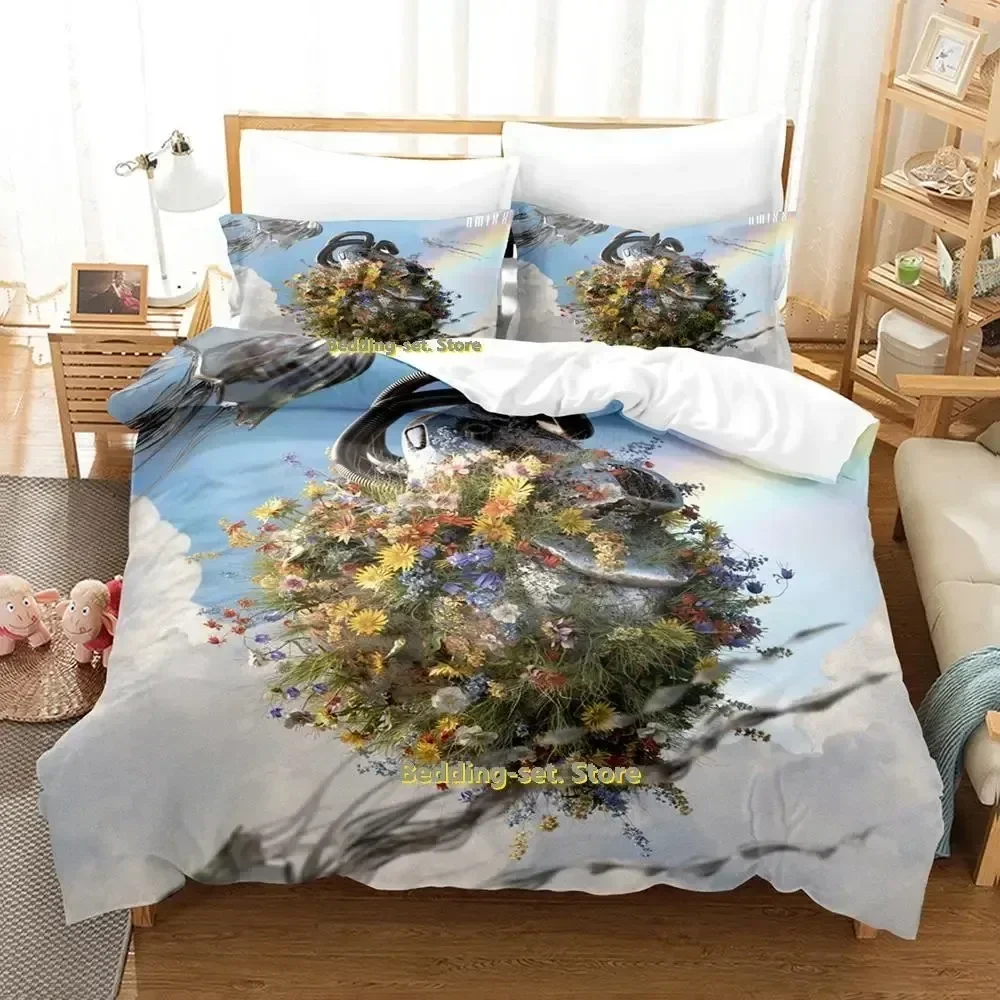New Kpop NMIXX Bedding Set Single Twin Full Queen King Size Bed Set Adult Kid Bedroom Duvetcover Sets Anime parure de lit Bed
