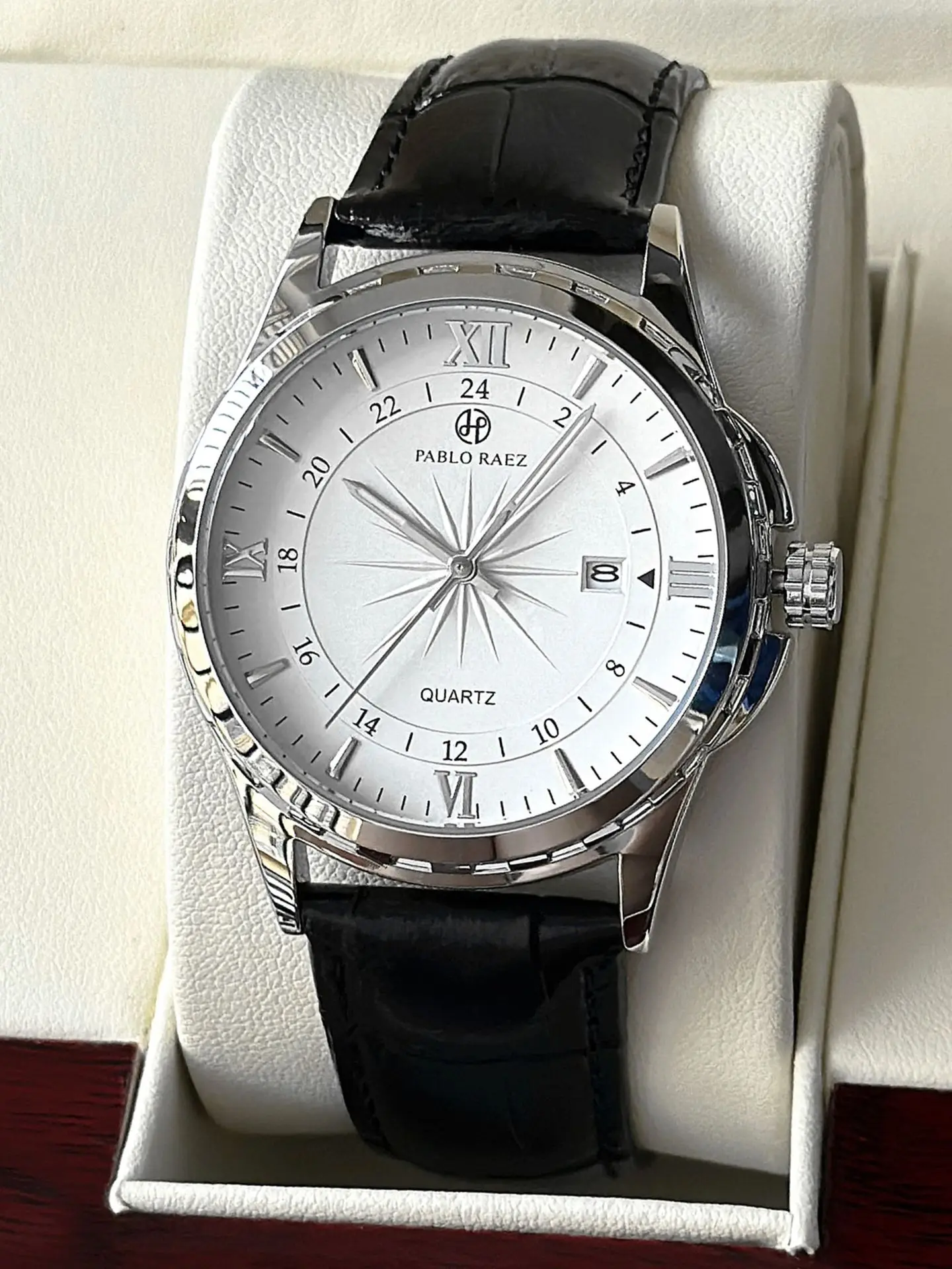 ساعة ميكانيكية أوتوماتيكية بالكامل للرجال جديدة مقاومة للماء، ساعة عمل عصرية كوارتز للرجال