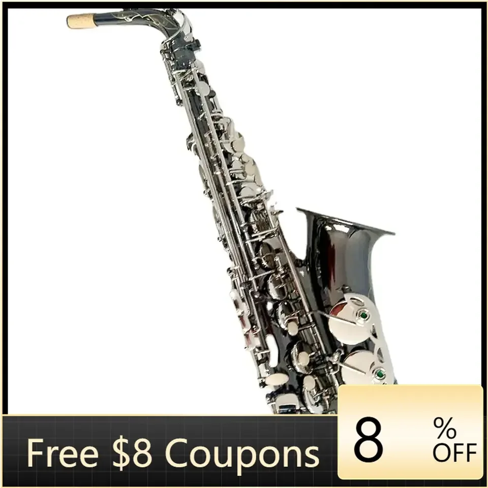 

STLF Popular Black Alto Saxophone Eb Nickel Plated Musical Instrument
