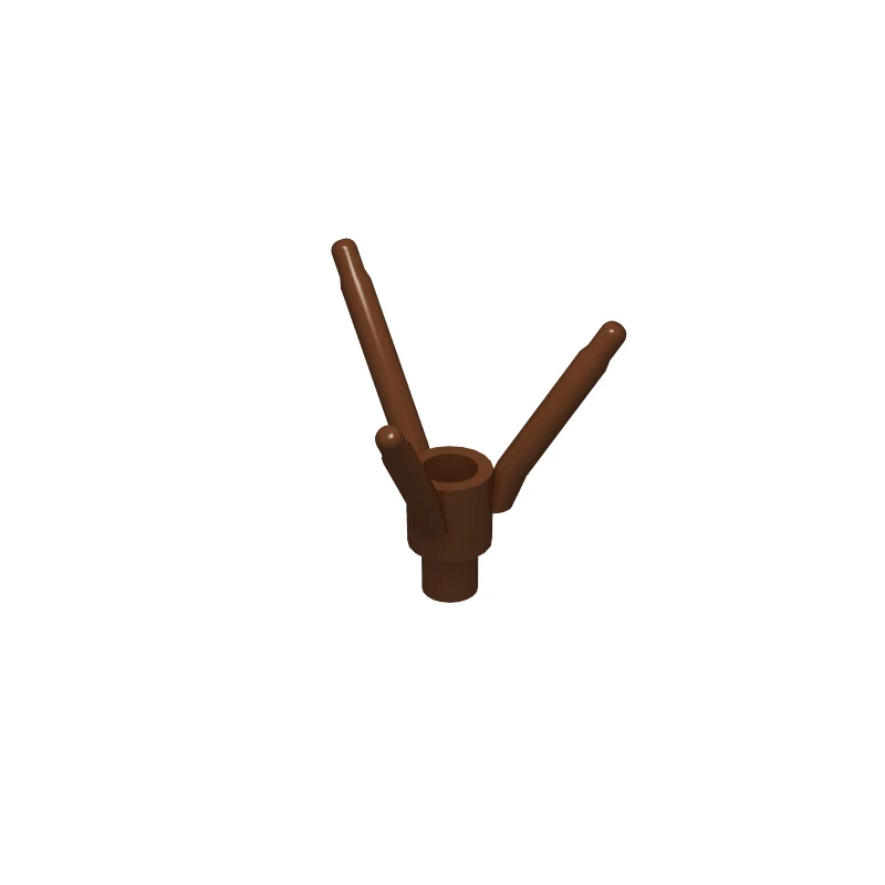 10 قطعة أجزاء MOC 24855 جذع زهرة النبات متوافق مع الطوب لتقوم بها بنفسك تجميع اللبنات الجسيمات طفل لغز لعبة الدماغ هدية #3