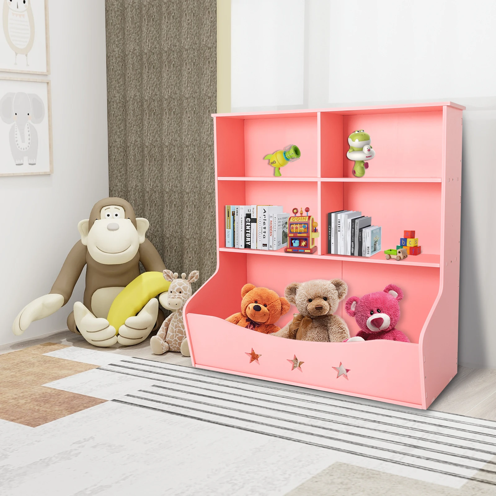 Kinder-Aufbewahrungsregal 3-st – Baby Nursery Things Bewertung und Preis