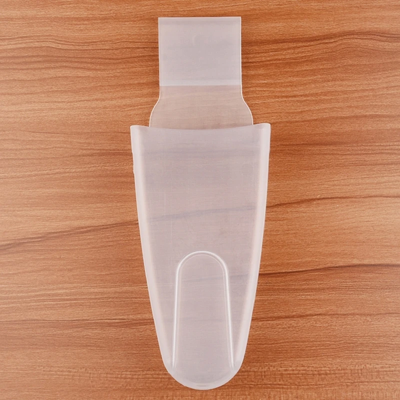Caja almacenamiento transparente para podar, colgante portátil plástico transparente para jardinería,