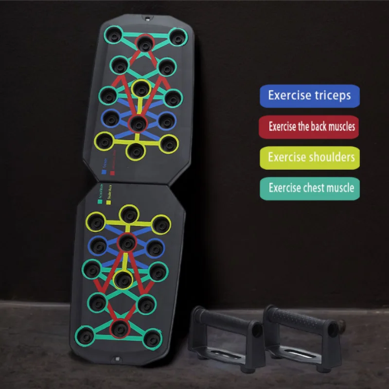 

Оптовая цена с фабрики, оборудование для упражнений для мышц, пластиковая многофункциональная доска для отжиманий, подставка для отжиманий, барная доска