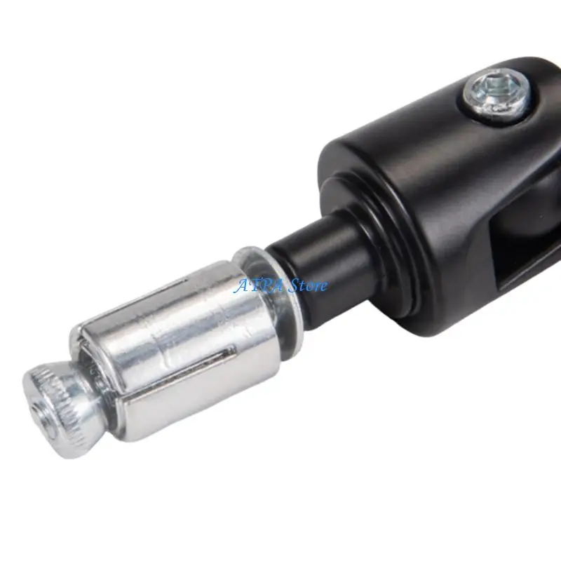 

U13C Classical Foldable Motorcycle Side Mirrors Aluminum & Shatterproof Glass Lens Motorcycle Handlebar Mirror for Easy Riding