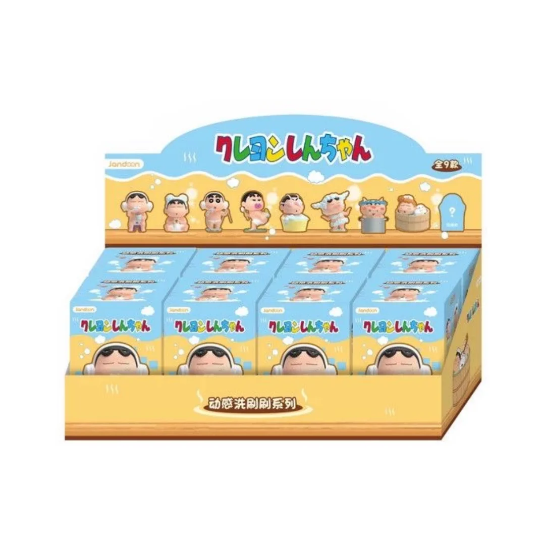 Jandoon Genuine Crayon Shin Chan Wash Brush Series Figurines Cute