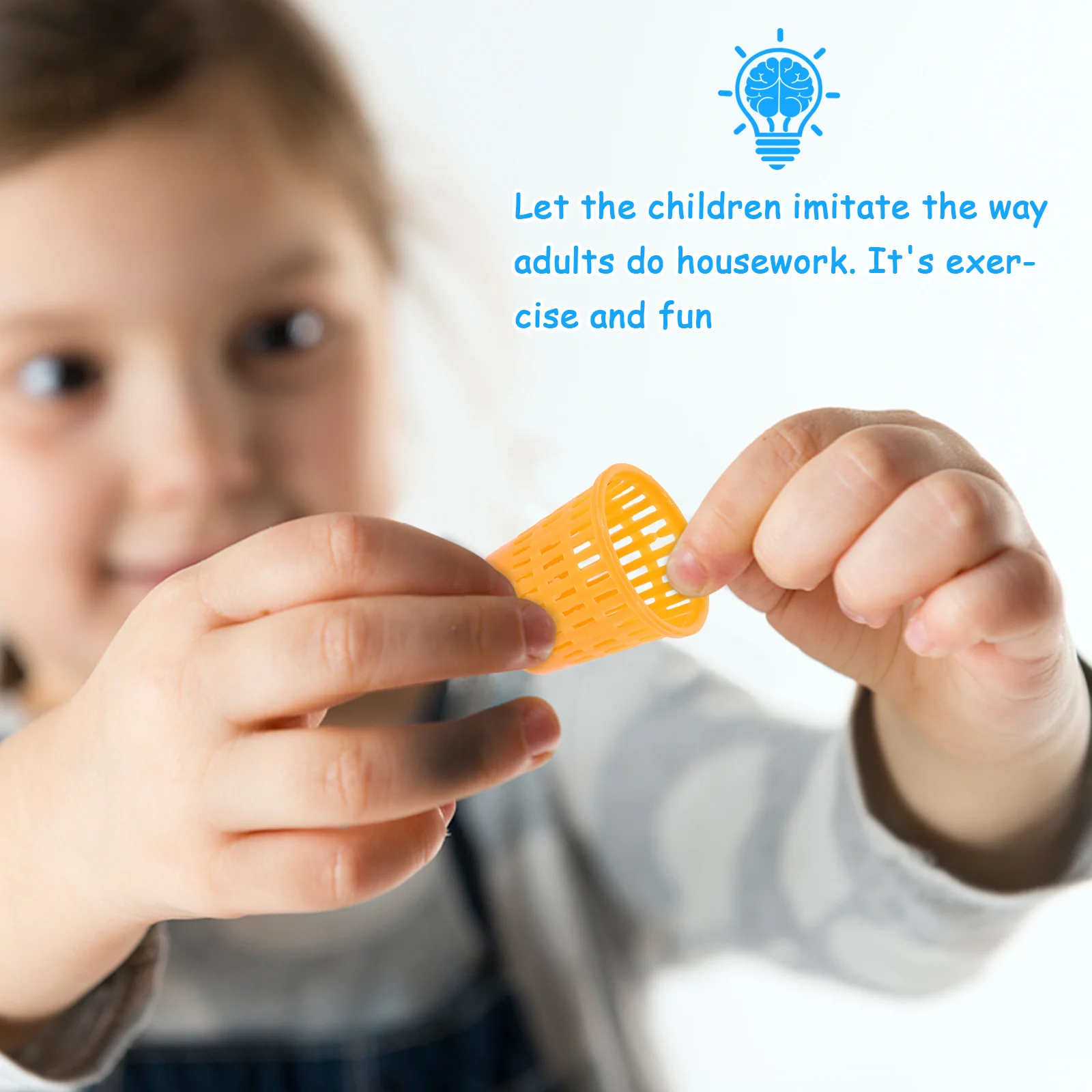 2 セット子供用集塵機クリーニングキット明るい色の安全なプラスチック家庭用掃除機ごっこ遊びセットクリエイティブ屋内