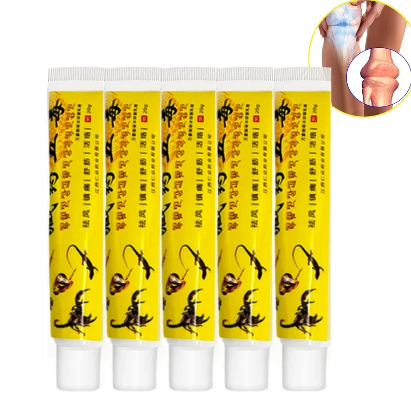 

5PCS Tibet Analgesic Cream Treat Rheumatoid Arthritis Joint Neck Back Pain Relief Analgesic Ointment Herbal Medical Plaster