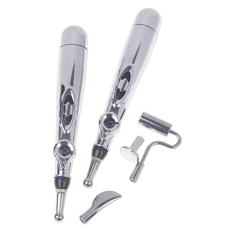 NEW SALE 2/5 Heads Electric Acupuncture Pen Acupuncture Point Massage Pen Meridian Energy Massage Pen Pain Relief Massage Pen