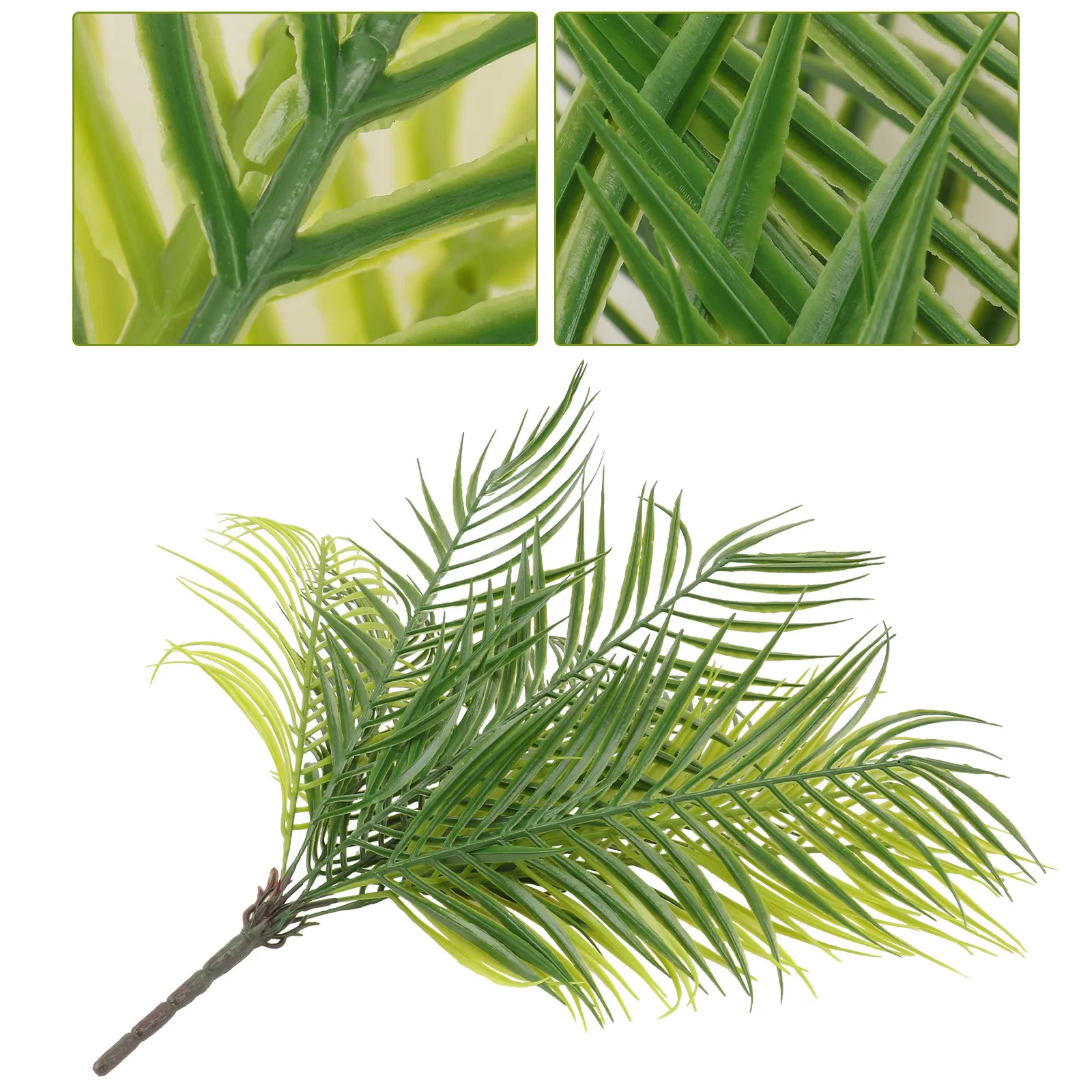 Planted Aquarium With Sand - 1Pcs Plastic Tree Leaf Hawaiian Scene