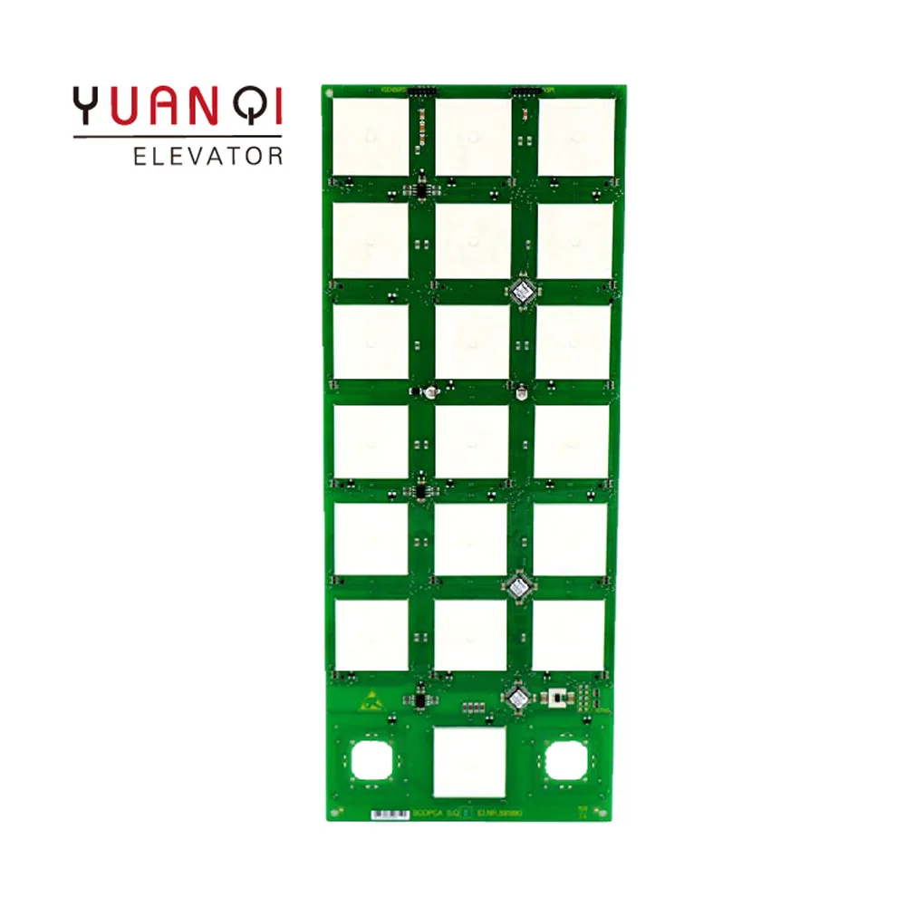 

Yuanqi Lift Spare Parts Elevator 3300 3600 Car Touch Button PCB Board SCOPCA5Q 591890