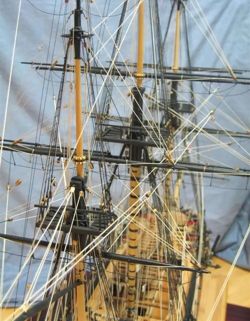 Ship Model Accessoriess Ancient Sailing Professional Ropes Grey Rope Ladder Fittings DIY Hobby Making Tools 1 Roll