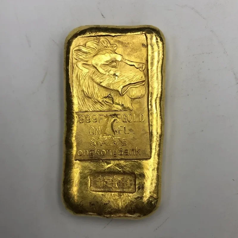 Chinese Antique Copper Decorative Coins Gold Ingots Gold Coins Home Crafts Ornaments Modern Exquisite Crafts