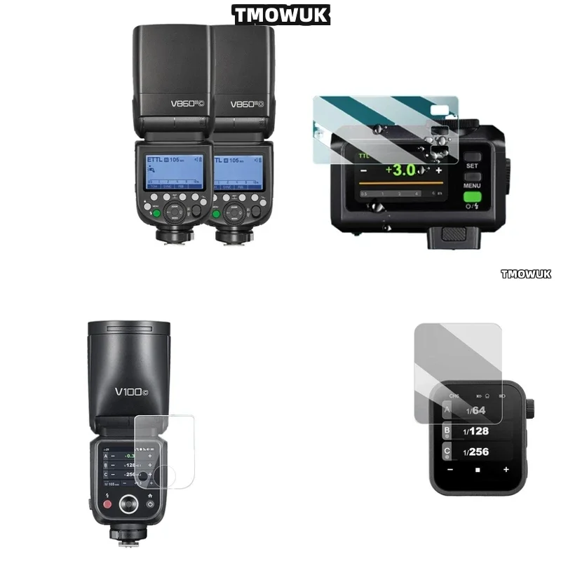 

For Godox X3 V100 V1 Pro AD600BM V850 III Flash Cover Film, Easy To Install And Remove. For