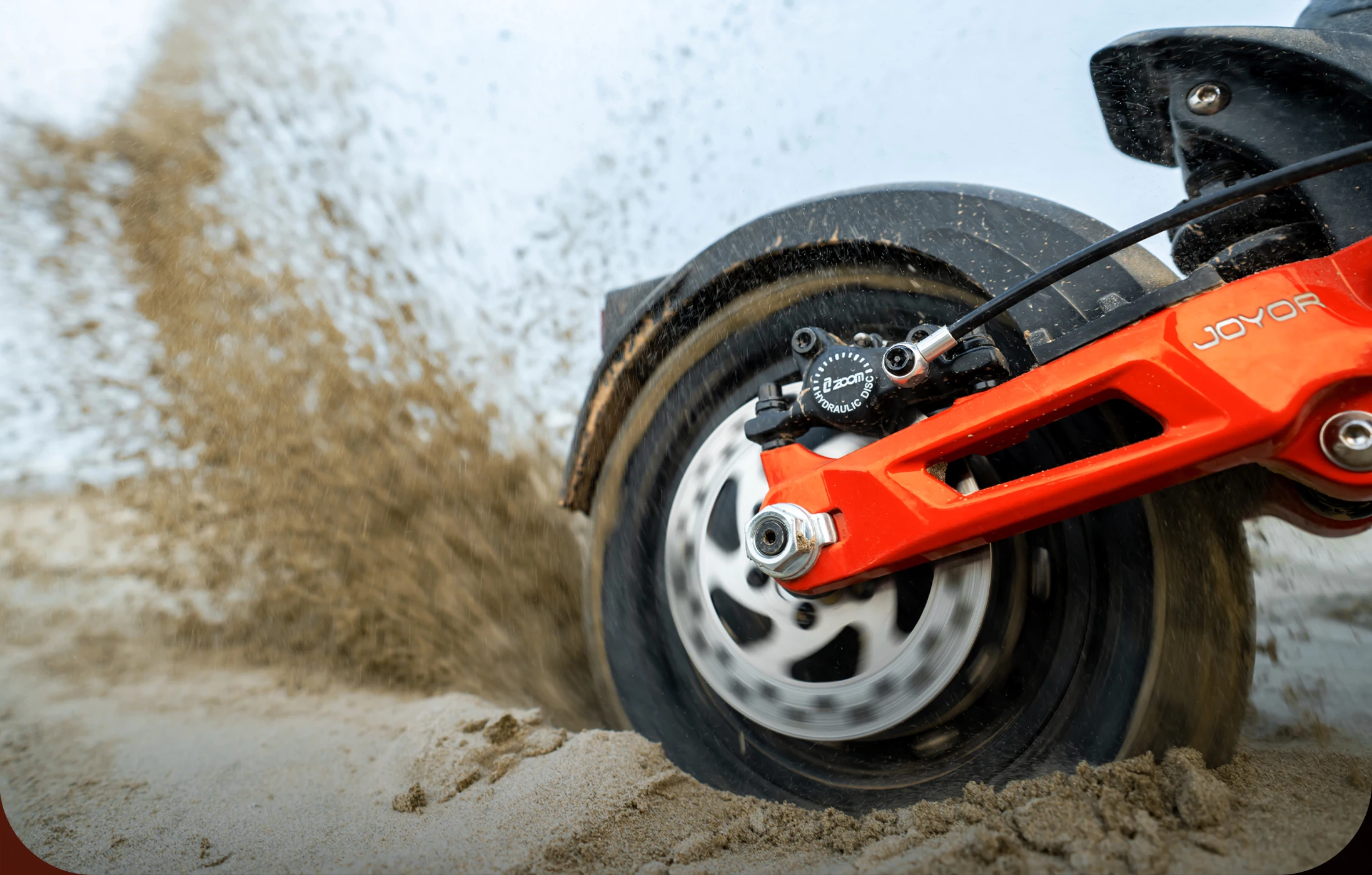 JOYOR T10 Elektroroller für Erwachsene, 60V18AH Akku, Offroad-E-Scooter, 10-Zoll-Offroad-Reifen, faltbarer E-Scooter – Detail 4