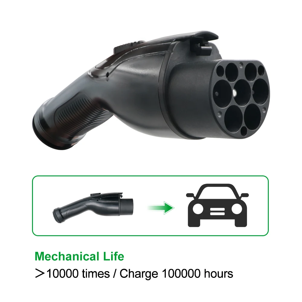 Isigma GBT 16A 3.6KW Electric Car Charging Plug EVSE Charging 32A 7KW AC EV Charger Plug 11KW EVSE Charger Connector