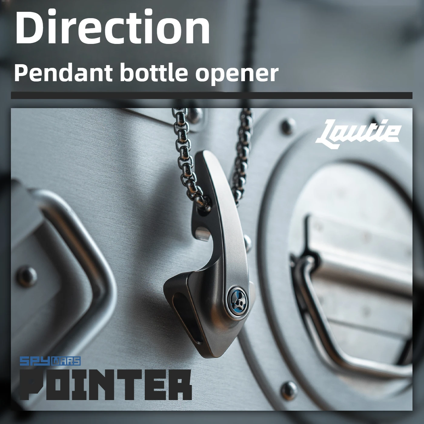 

Lautie Ornament Metal Pendant Bottle Opener Outdoor Portable Multifunctional EDC Tool Screwdriver Pendant Stress Relief Toy