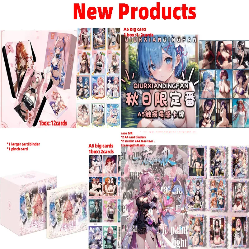 

2024 wholesale 12/18/36boxes Goddess Story Cards Rika "Girls' Feast" Swimsuit Sexy Girl Waifu Booster Box Tcg Toys Hobbies Gift