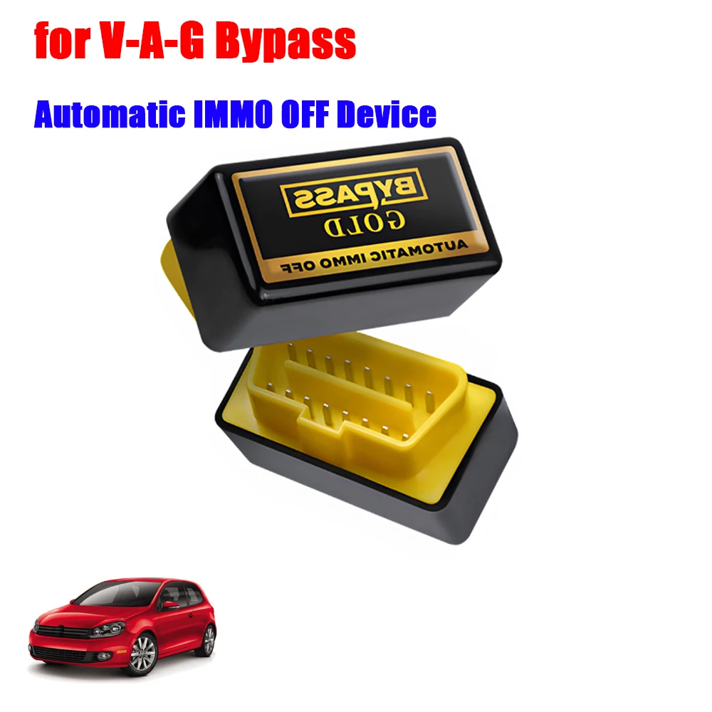 For VAG IMMO Bypass Gold Emergency Start Device Automatically Remove Immo OBD2 EDC16 Bypass Car Repair Essential Tools for V-W