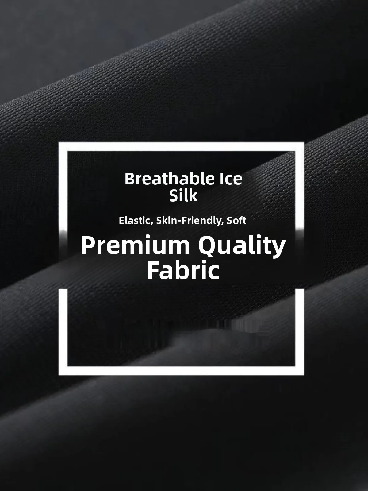 

Ice Silk Thin Busin Casual Pants Men's Slim Fit Sports Trousers Summer New Sle Faionable Polyester Fiber Long Pants