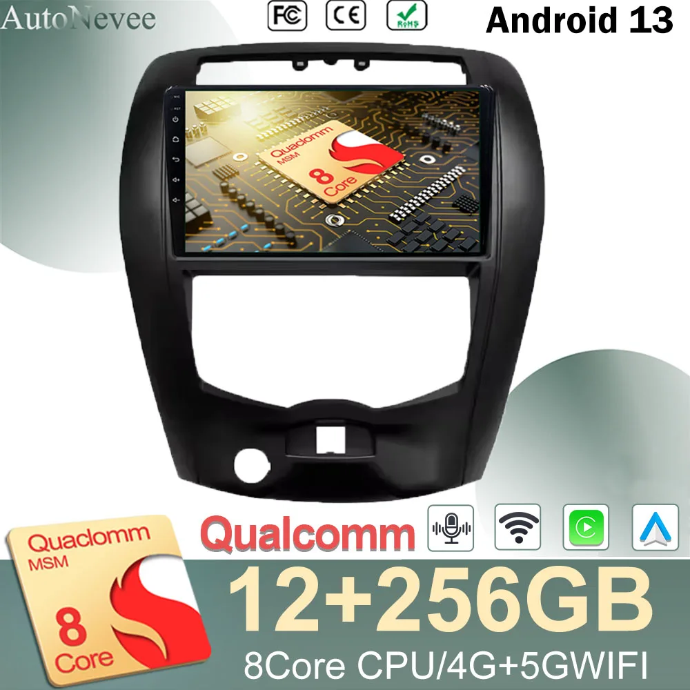 

Auto For Nissan LIVINA 2 2013-2016 Android 13 No 2Din DVD Elecronics Touch Navigation Bluetooth Stereo Radio WIFI Carplay Video