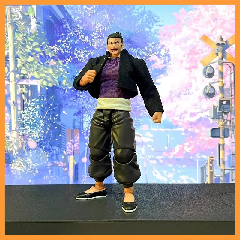 

1/12 Scale Male Soldier Purple Knitted Short Sleeved Black Short Jacket With Gold Buttons Fit 6inch Action Figure Model Toys