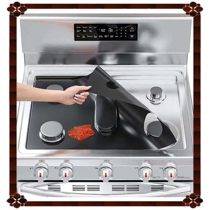 حماة موقد التسليم لمدة 24 ساعة، سجادات طاردة للبقع والزيت، سجادات تنظيف قابلة لإعادة الاستخدام، واقيات نطاق الموقد، حشو مساحة واسعة طويلة